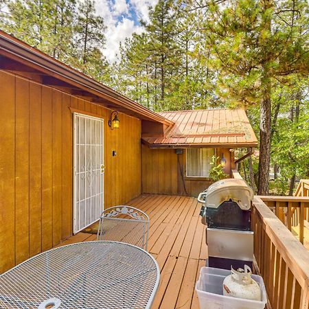 Cozy Lakeside Escape with Deck 4 Mi to Rainbow Lake Pinetop-Lakeside Exterior foto