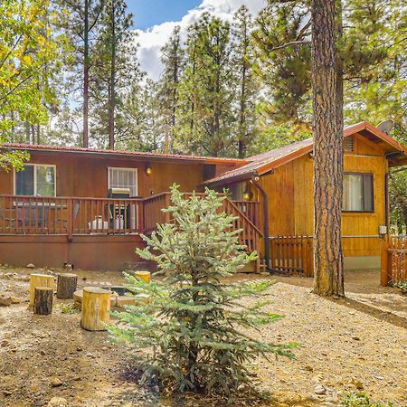 Cozy Lakeside Escape with Deck 4 Mi to Rainbow Lake Pinetop-Lakeside Exterior foto
